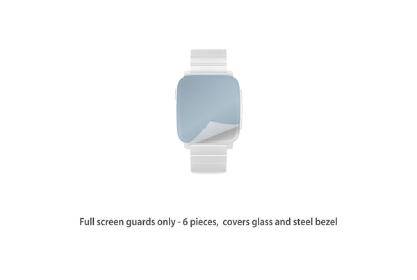 Pebble Time Steel Watch - Clear Protection Series Skins