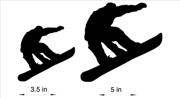 Snowboarding Stickers & Decals