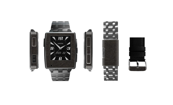 Pebble Steel Watch - Designer Series