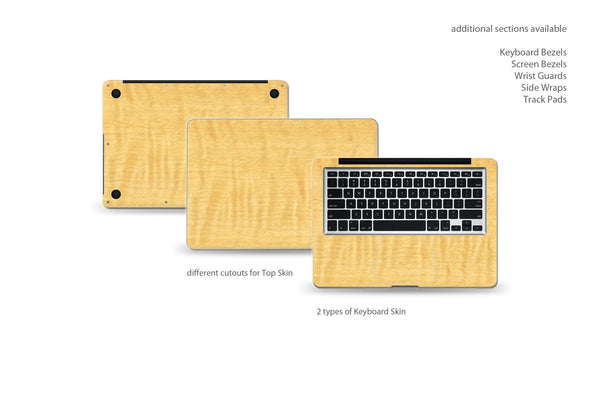 Macbook Pro 13" 3rd Gen Retina Skin Series (2012 To Mid 2016) - Wood Series