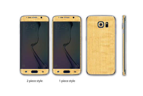 Samsung Galaxy S6 Edge+ Plus - Wood Series Skins