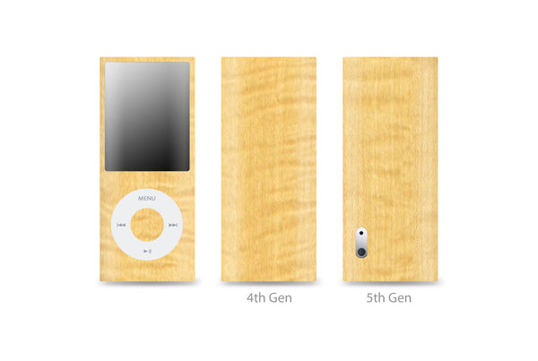 iPod Nano 4th, 5th Gen - Wood Series