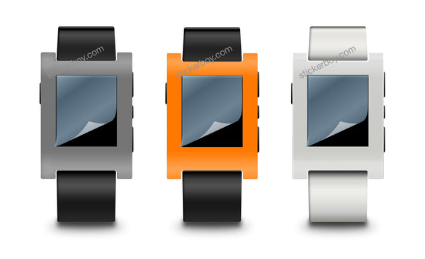 Pebble Watch - Clear Protection Series Skins