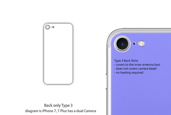 iPhone 7, 7 Plus Skins - Matte Metal Series