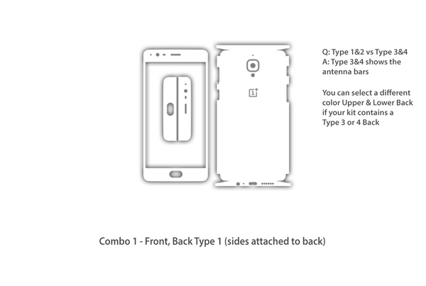 OnePlus 3 Skins - Carbon Fiber Series