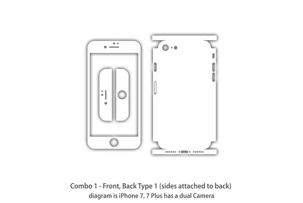 iPhone 7, 7 Plus Skins - Matte Metal Series