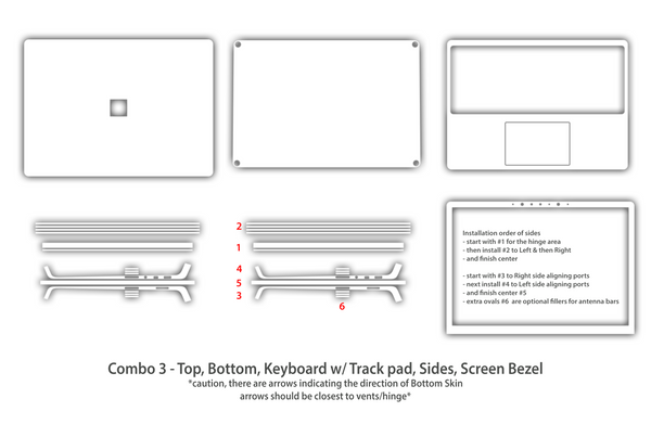 Microsoft Surface Laptop 1 & 2 - Skin/Wrap Collection