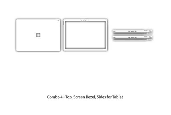 Combo 4 Surface Book skins Stickerboy
