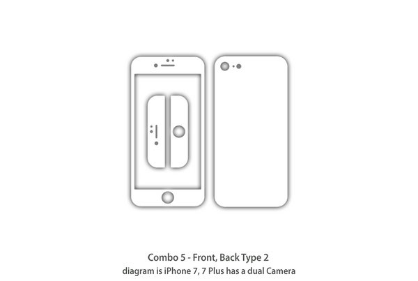 iPhone 7, 7 Plus Skins - Matte Metal Series