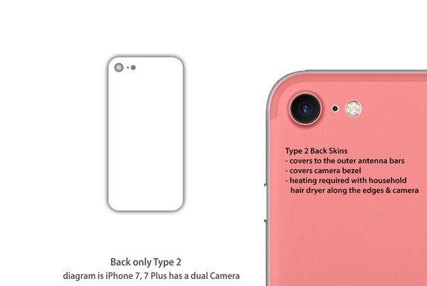 iPhone 7, 7 Plus Skins - Matte Metal Series