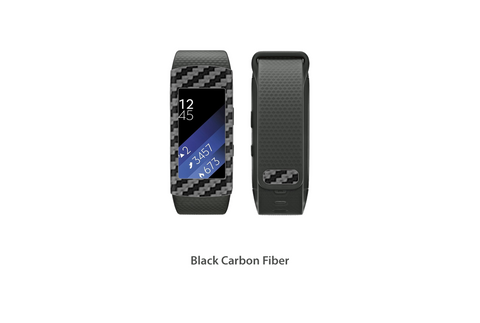 Samsung Gear Fit2 Skins - Carbon Fiber Series