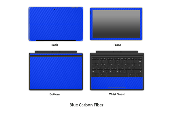 Microsoft Surface Pro (5th gen 2017) Skins - Carbon Fiber Series