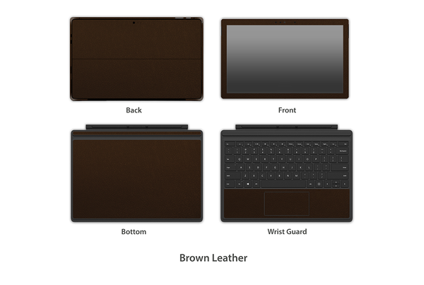 Microsoft Surface Pro (5th gen 2017) Skins - Leather Series