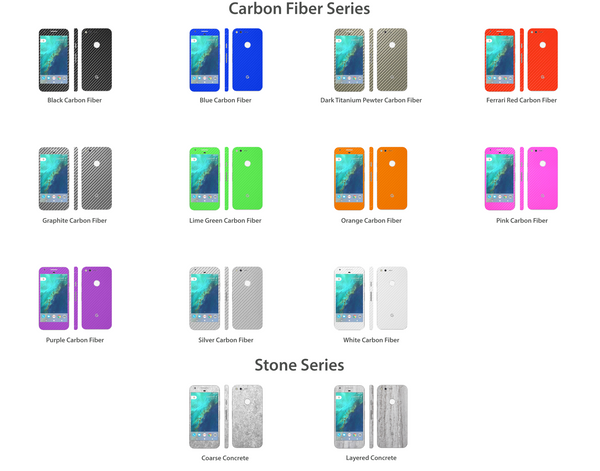 Google Pixel, Pixel XL - Skin/Wrap Collection