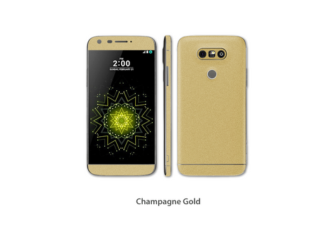 Champagne Gold LG G5 skins Stickerboy