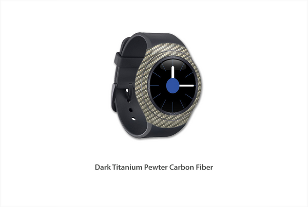 D Titan Pewter Carbon Fiber Gear S2 skins Stickerboy