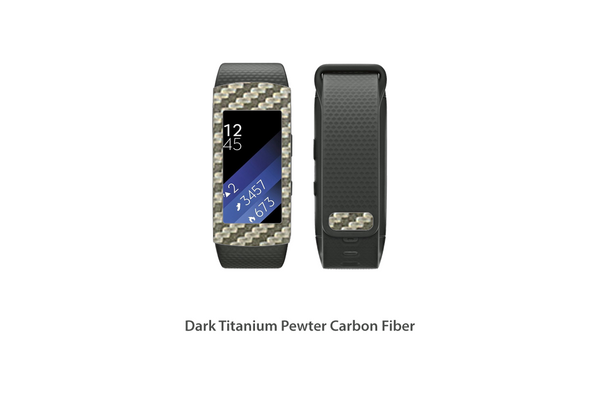 Samsung Gear Fit2 Skins - Carbon Fiber Series