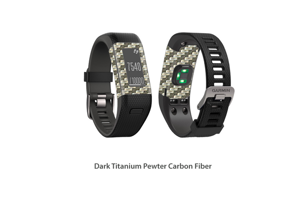 Garmin Vivosmart HR+ Skins - Carbon Fiber Series