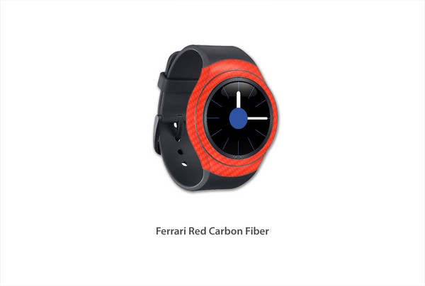 F Red Carbon Fiber Gear S2 skins Stickerboy