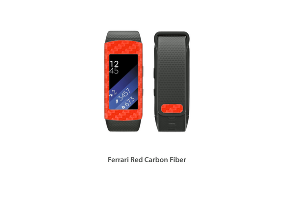 Samsung Gear Fit2 Skins - Carbon Fiber Series