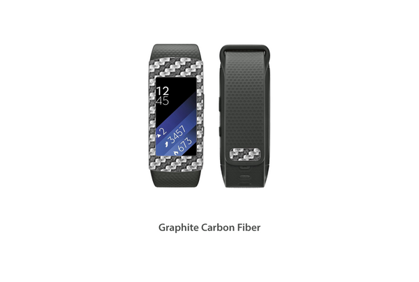 Samsung Gear Fit2 Skins - Carbon Fiber Series