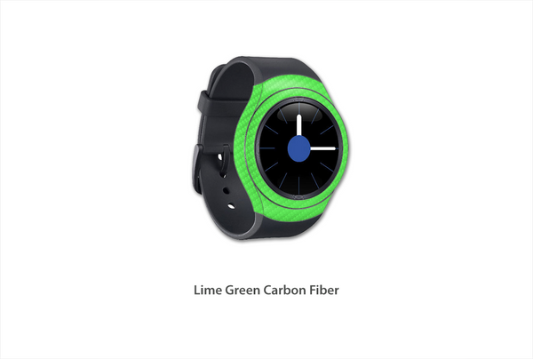 Lime Green Carbon Fiber Gear S2 skins Stickerboy