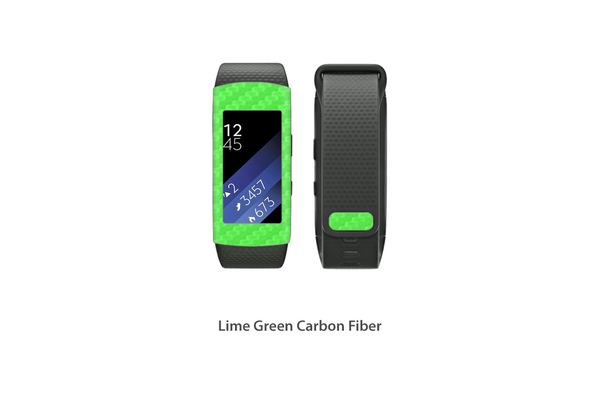 Samsung Gear Fit2 Skins - Carbon Fiber Series