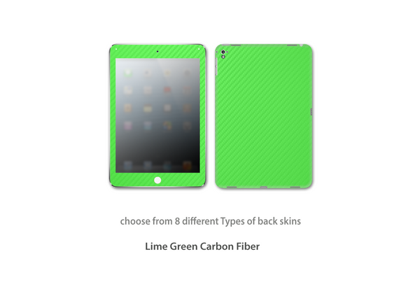 Lime Green Carbon Fiber iPad Pro 9.7 skins Stickerboy