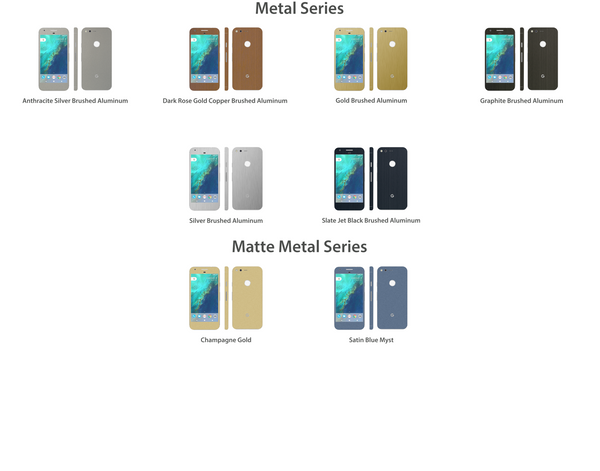 Google Pixel, Pixel XL - Skin/Wrap Collection