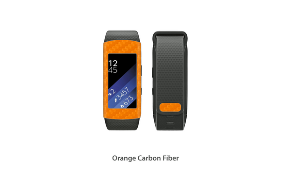 Samsung Gear Fit2 Skins - Carbon Fiber Series