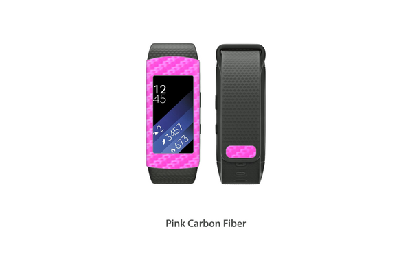 Samsung Gear Fit2 Skins - Carbon Fiber Series
