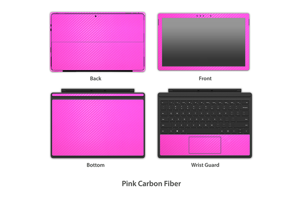 Microsoft Surface Pro (5th gen 2017) Skins - Carbon Fiber Series