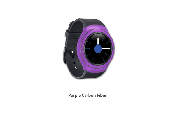 Purple Carbon Fiber Gear S2 skins Stickerboy