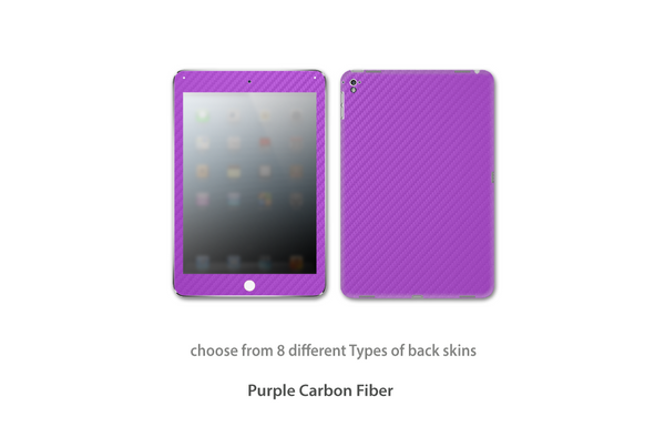 Purple Carbon Fiber iPad Pro 9.7 skins Stickerboy