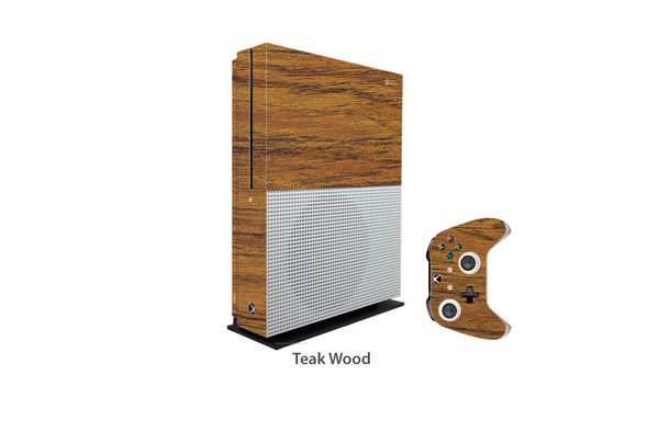 Xbox One S Skins - Wood Series