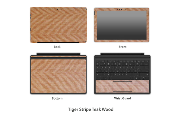 Microsoft Surface Pro (5th gen 2017) Skins - Wood Series