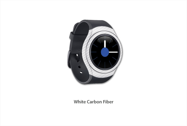 White Carbon Fiber Gear S2 skins Stickerboy