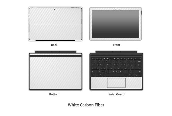 Microsoft Surface Pro (5th gen 2017) Skins - Carbon Fiber Series