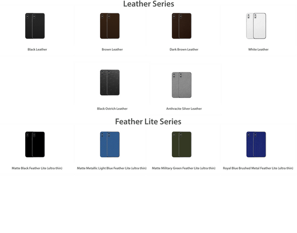 iPhone X 10 - Skin/Wrap Collection