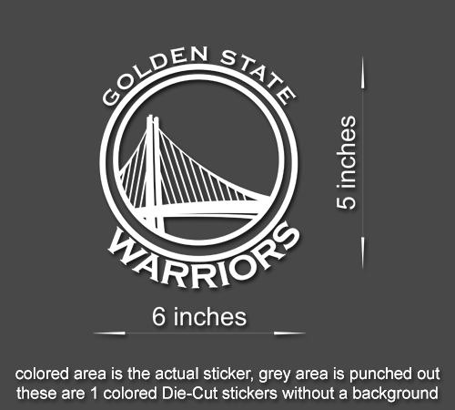 Official Golden State Warriors Car Accessories, Truck Decals